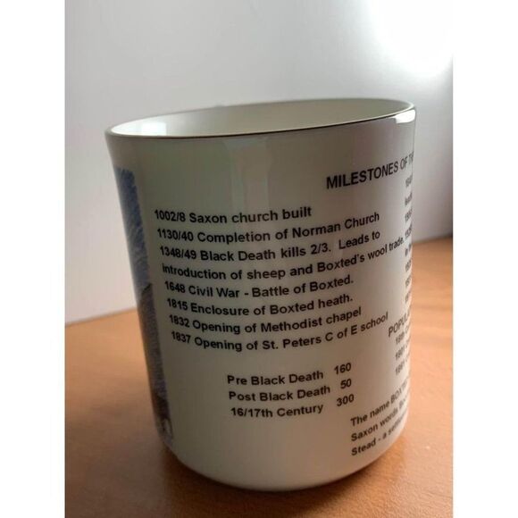 Boxted, England 2000 Mug Norfolk China Norwich England 3.25” - Picture 2 of 8